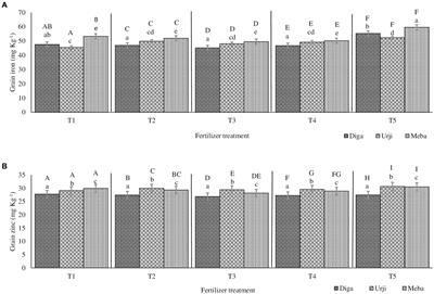 Impact of zinc and iron agronomic biofortification on grain mineral concentration of finger millet varieties as affected by location and slope